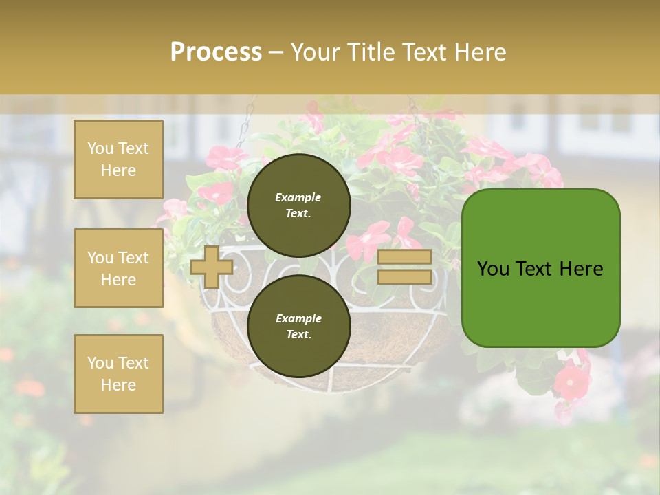 Standing Coastal Caucasian PowerPoint Template