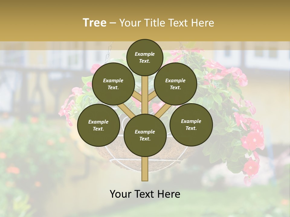 Standing Coastal Caucasian PowerPoint Template