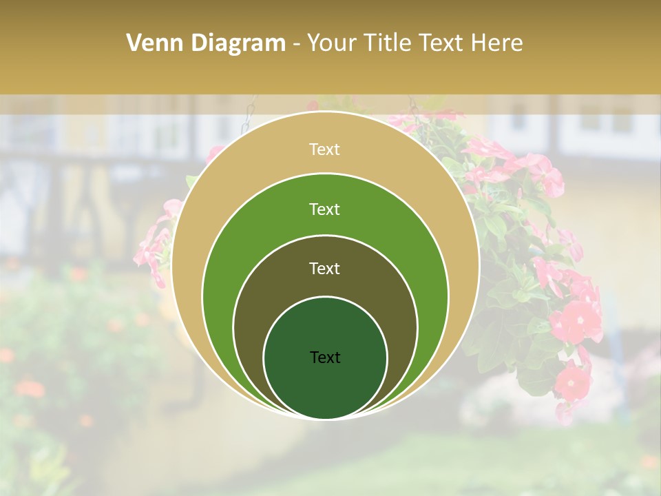 Standing Coastal Caucasian PowerPoint Template