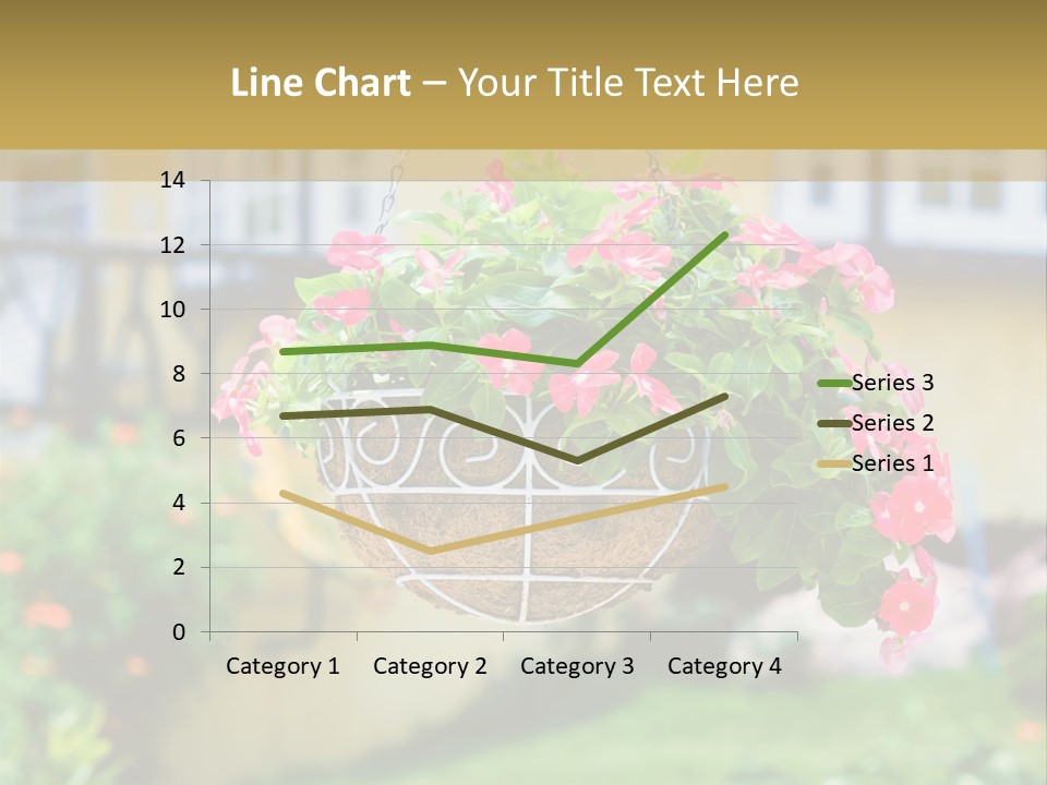 Standing Coastal Caucasian PowerPoint Template