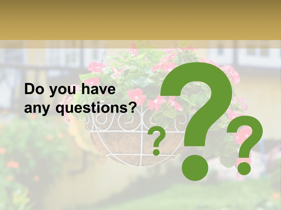 Standing Coastal Caucasian PowerPoint Template