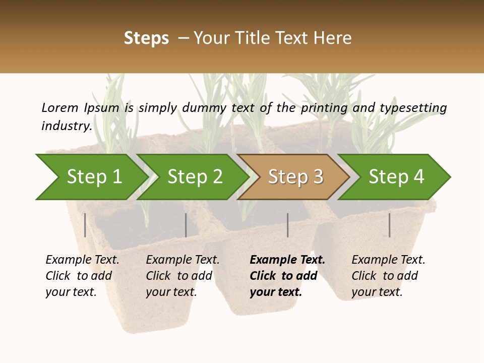 Sunset Portrait Calm PowerPoint Template