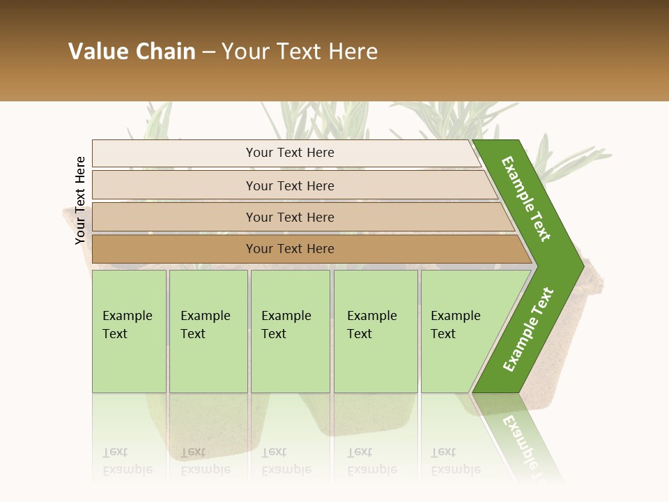 Sunset Portrait Calm PowerPoint Template