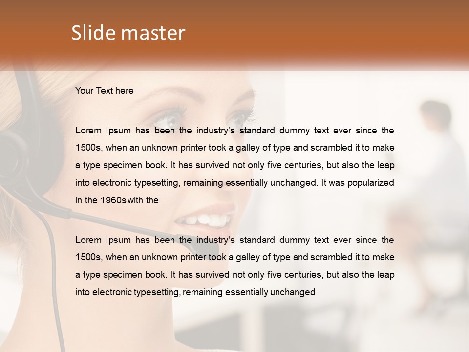 Family Sad Elderly PowerPoint Template