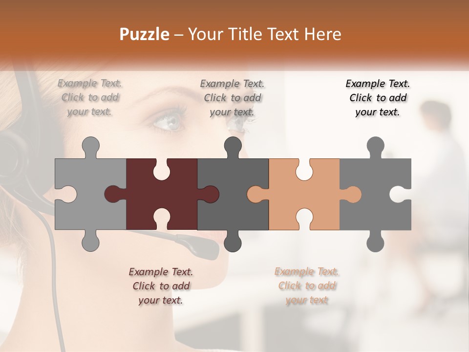 Family Sad Elderly PowerPoint Template