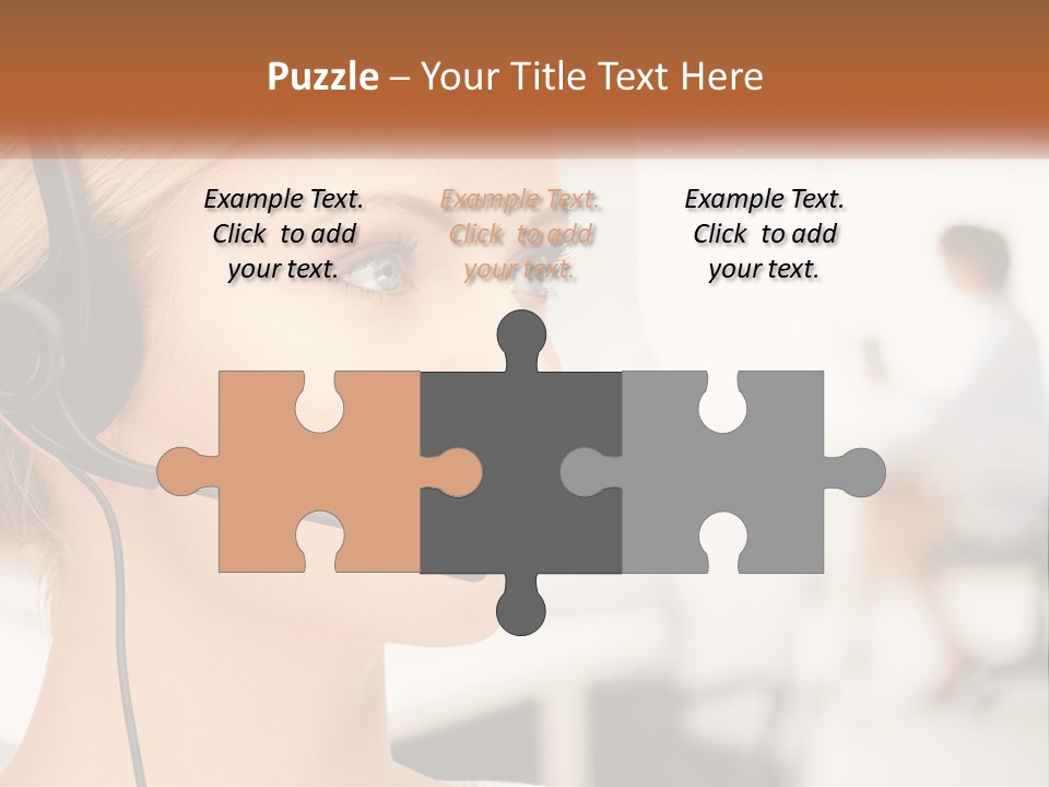 Family Sad Elderly PowerPoint Template