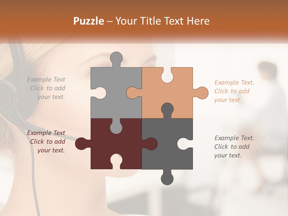 Family Sad Elderly PowerPoint Template