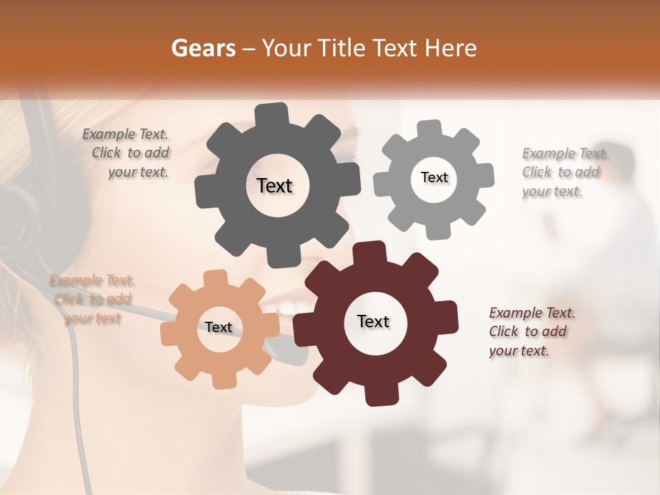 Family Sad Elderly PowerPoint Template