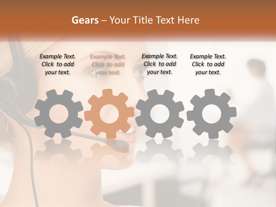 Family Sad Elderly PowerPoint Template