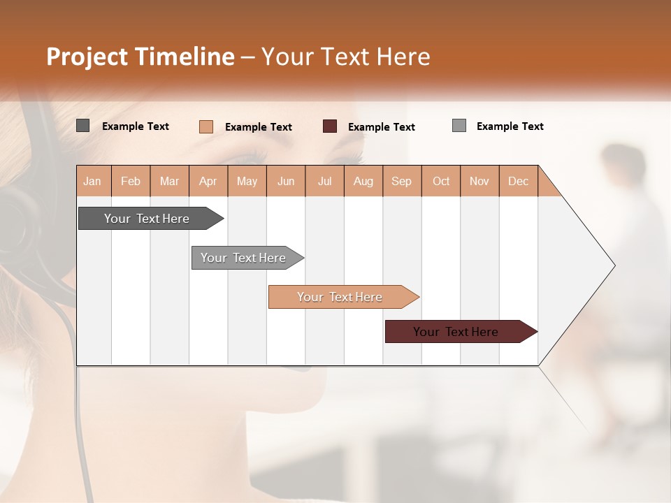 Family Sad Elderly PowerPoint Template