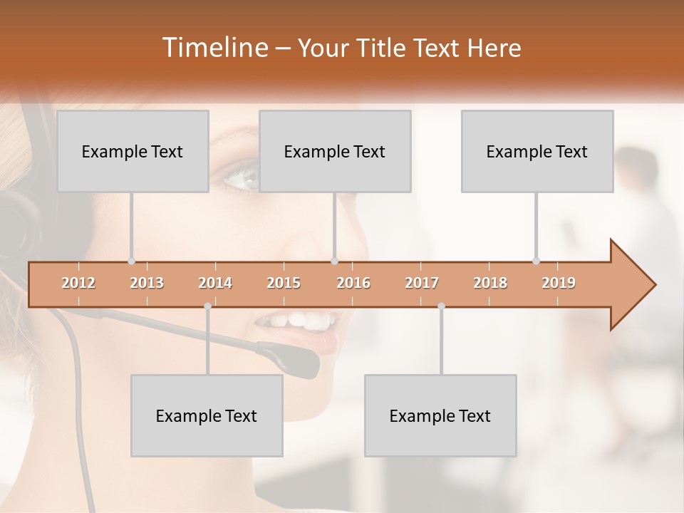 Family Sad Elderly PowerPoint Template