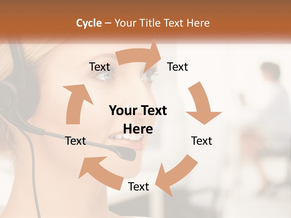 Family Sad Elderly PowerPoint Template