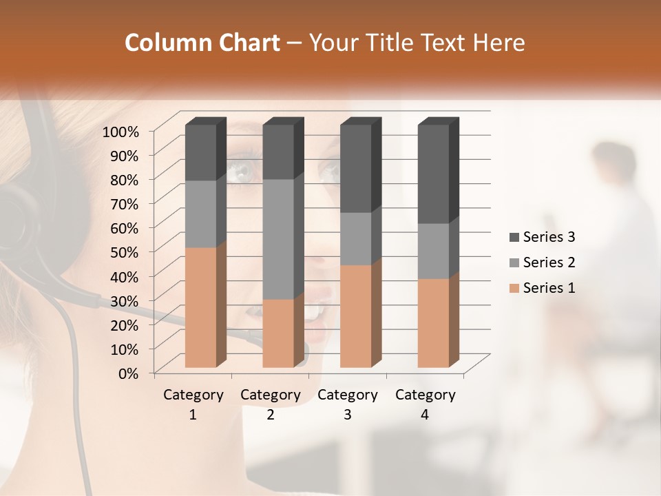Family Sad Elderly PowerPoint Template