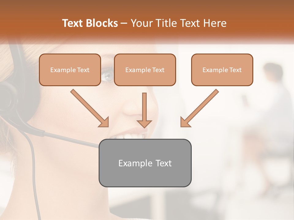 Family Sad Elderly PowerPoint Template