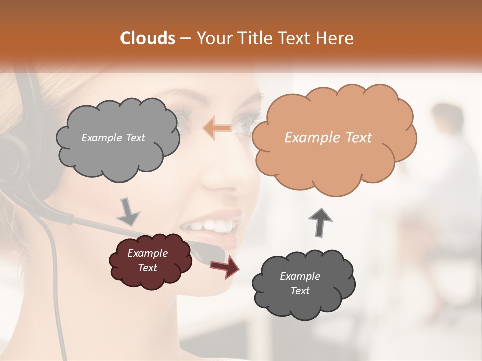 Family Sad Elderly PowerPoint Template
