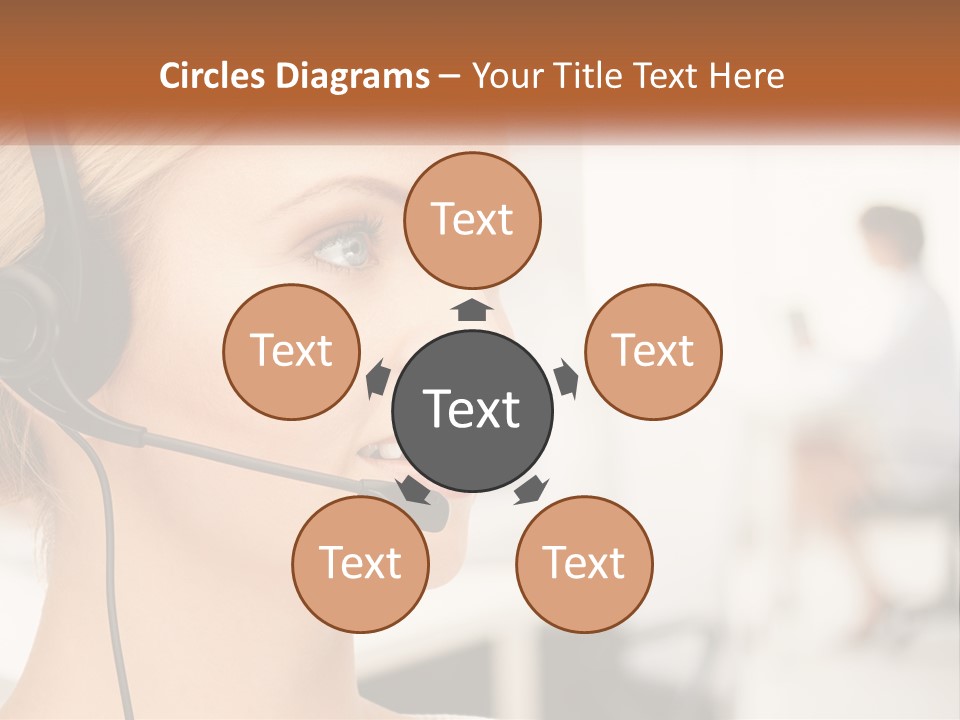 Family Sad Elderly PowerPoint Template