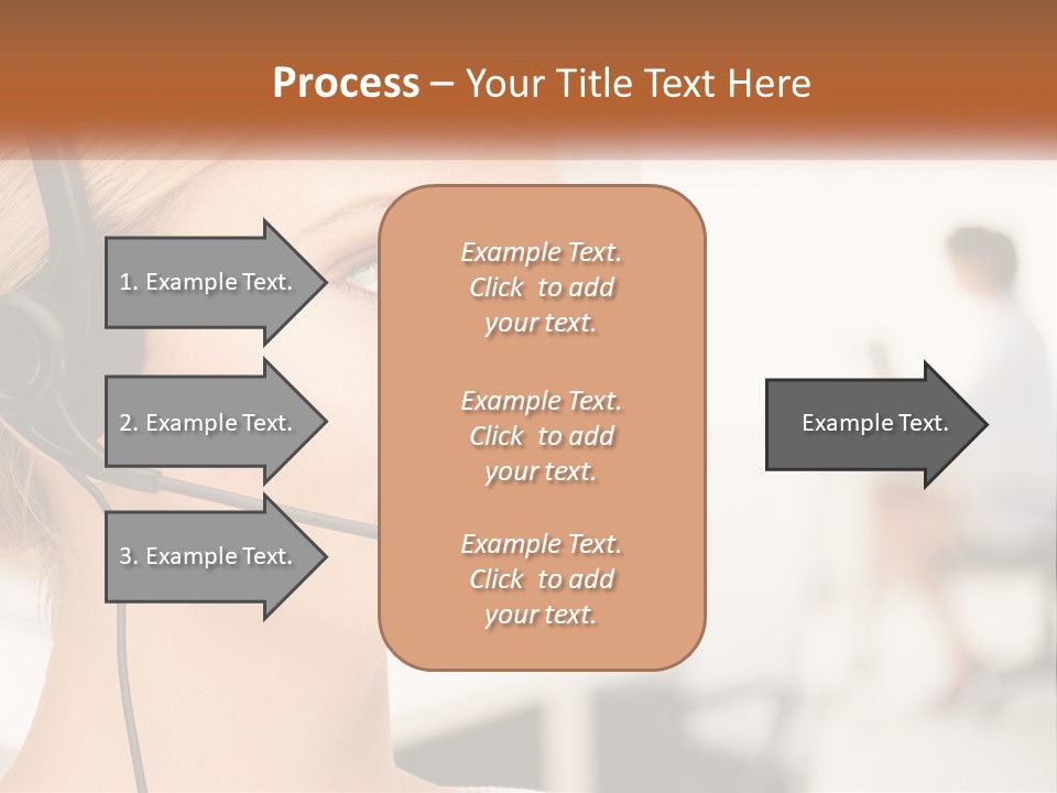 Family Sad Elderly PowerPoint Template