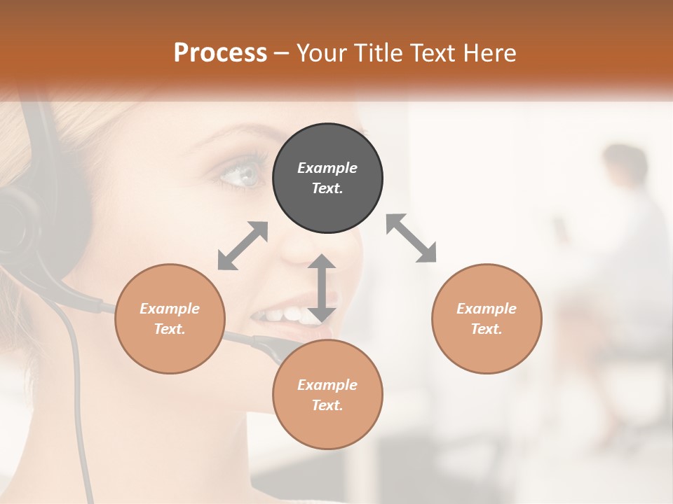 Family Sad Elderly PowerPoint Template