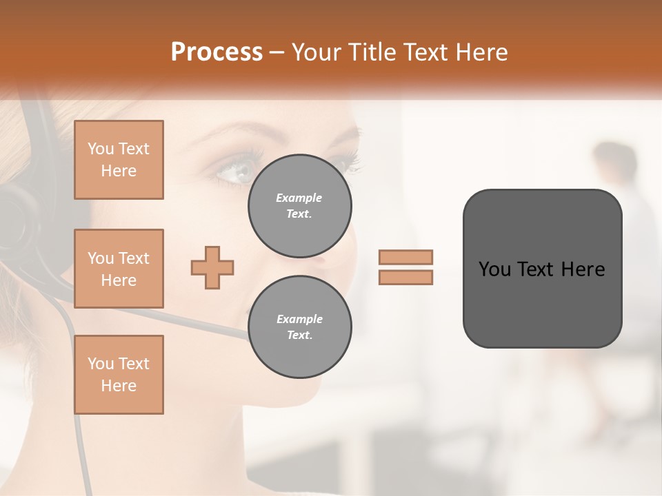 Family Sad Elderly PowerPoint Template