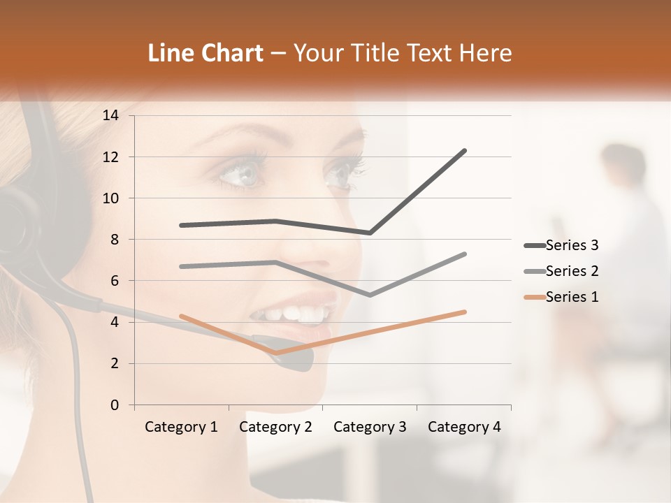 Family Sad Elderly PowerPoint Template