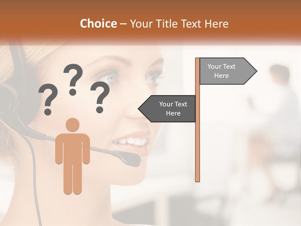 Family Sad Elderly PowerPoint Template