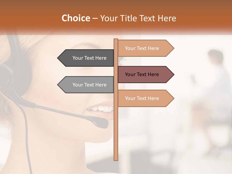 Family Sad Elderly PowerPoint Template