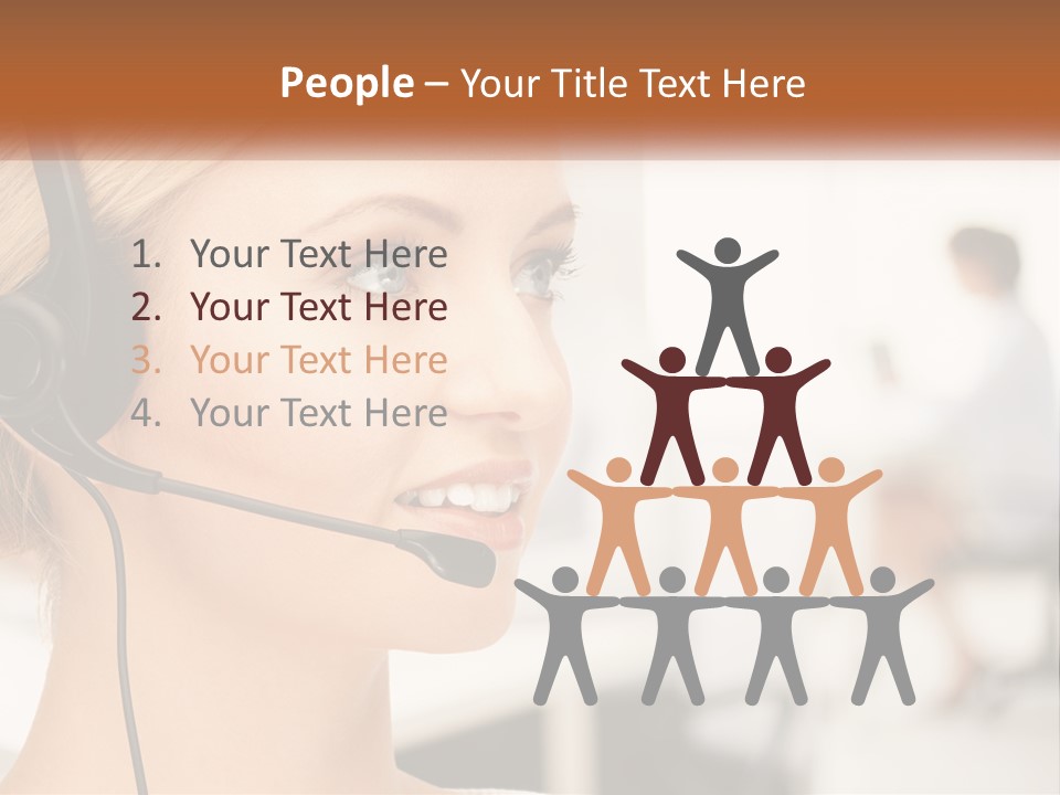 Family Sad Elderly PowerPoint Template