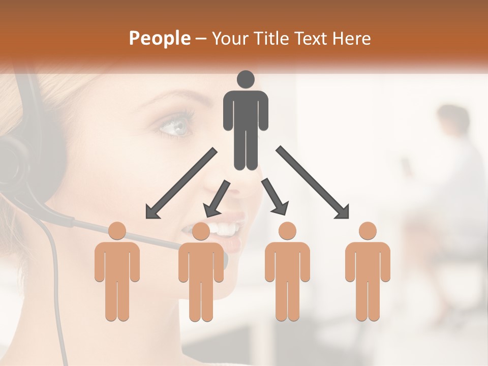 Family Sad Elderly PowerPoint Template