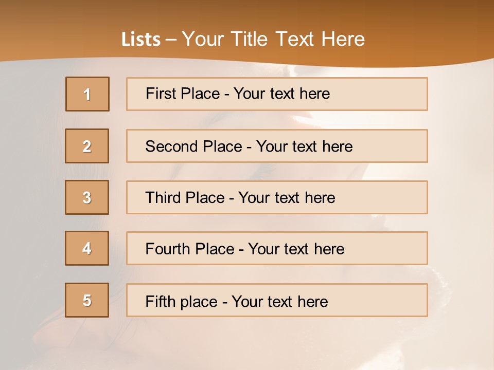 Coast Single Water PowerPoint Template