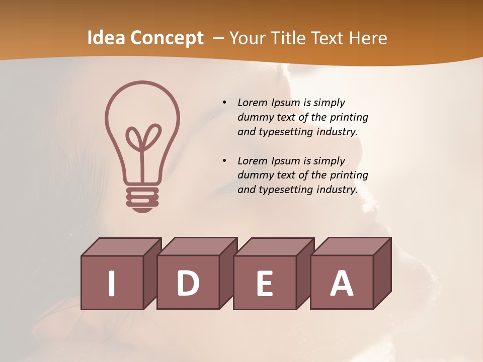 Coast Single Water PowerPoint Template