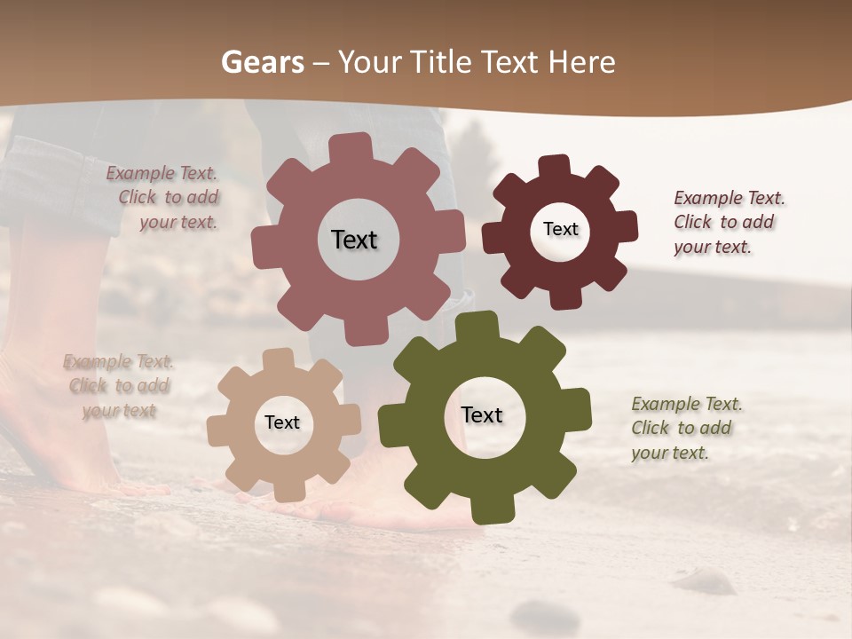 Older Lifestyle Family PowerPoint Template