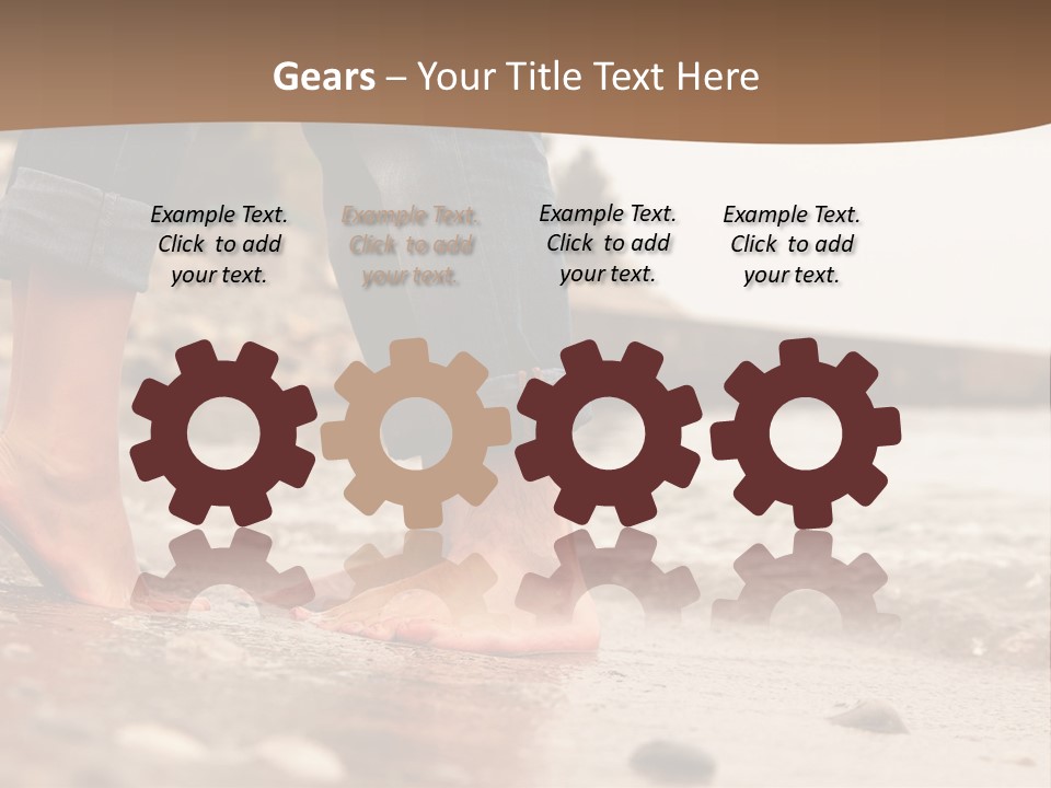 Older Lifestyle Family PowerPoint Template