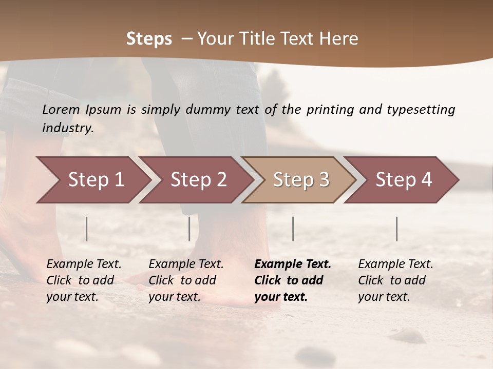 Older Lifestyle Family PowerPoint Template
