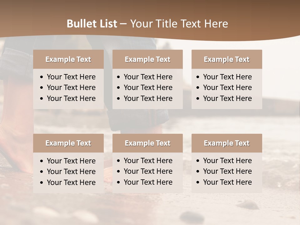 Older Lifestyle Family PowerPoint Template