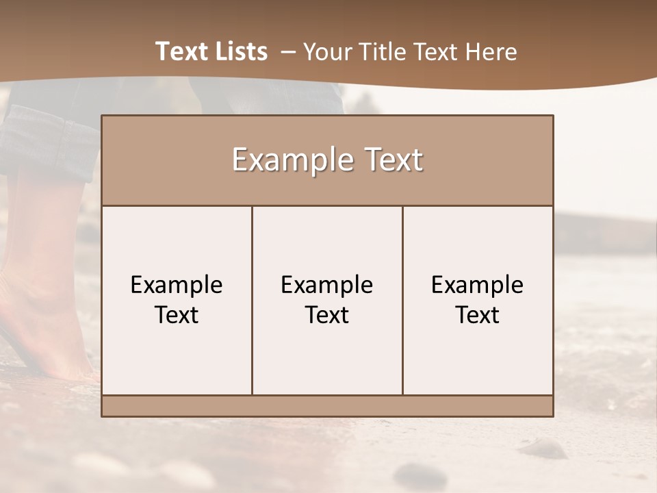 Older Lifestyle Family PowerPoint Template