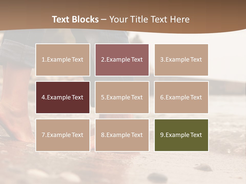 Older Lifestyle Family PowerPoint Template