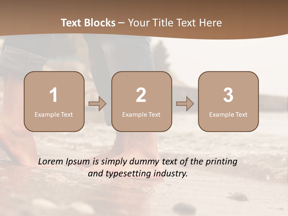 Older Lifestyle Family PowerPoint Template