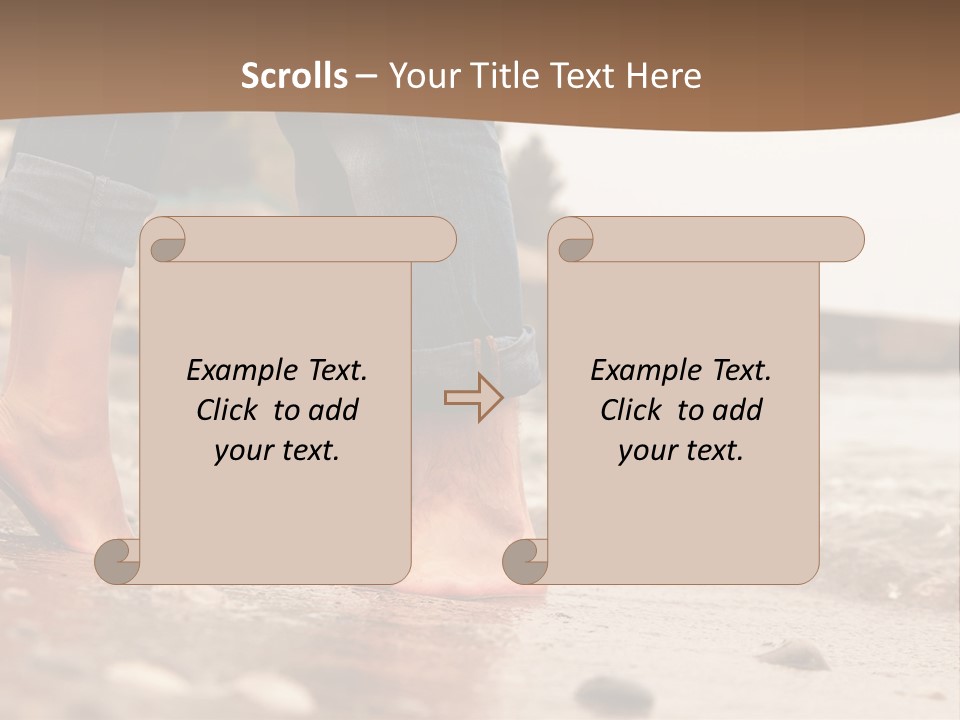 Older Lifestyle Family PowerPoint Template