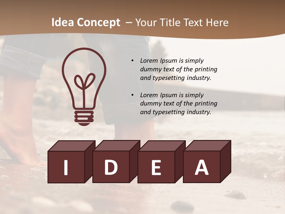 Older Lifestyle Family PowerPoint Template