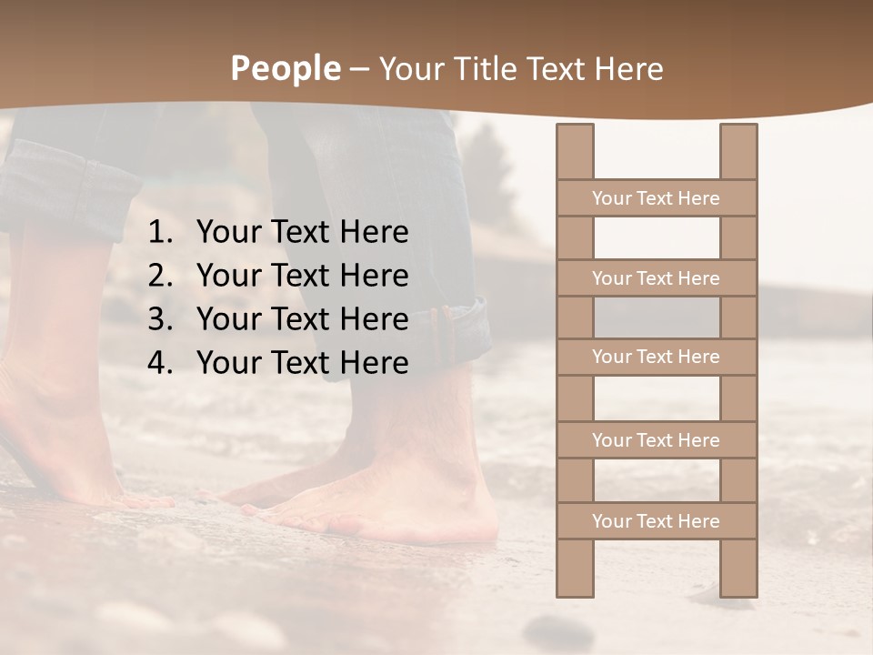Older Lifestyle Family PowerPoint Template