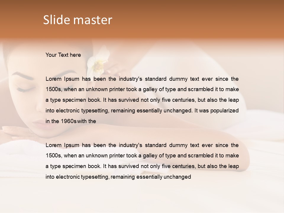 Sad Calm Old PowerPoint Template