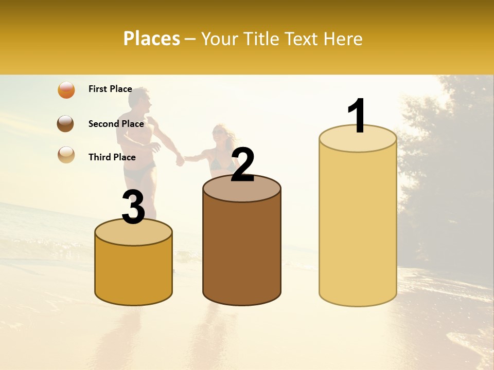 Coastal Sunrise Lifestyle PowerPoint Template