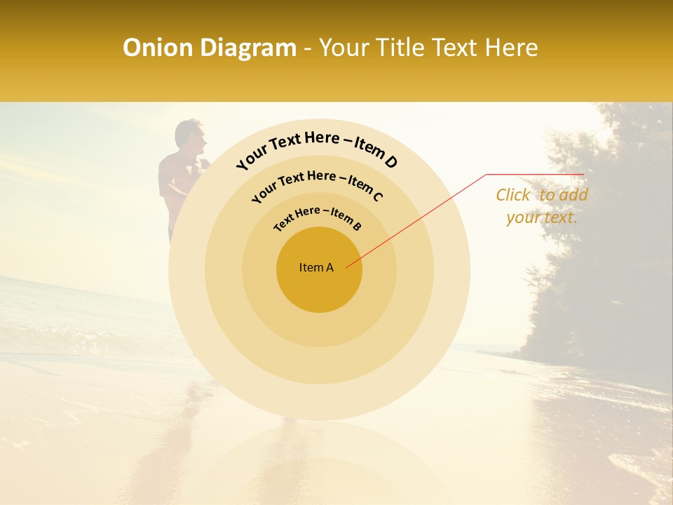 Coastal Sunrise Lifestyle PowerPoint Template