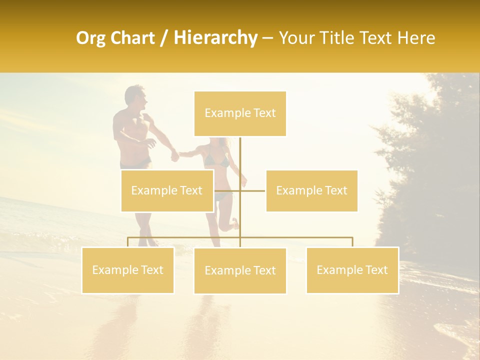 Coastal Sunrise Lifestyle PowerPoint Template