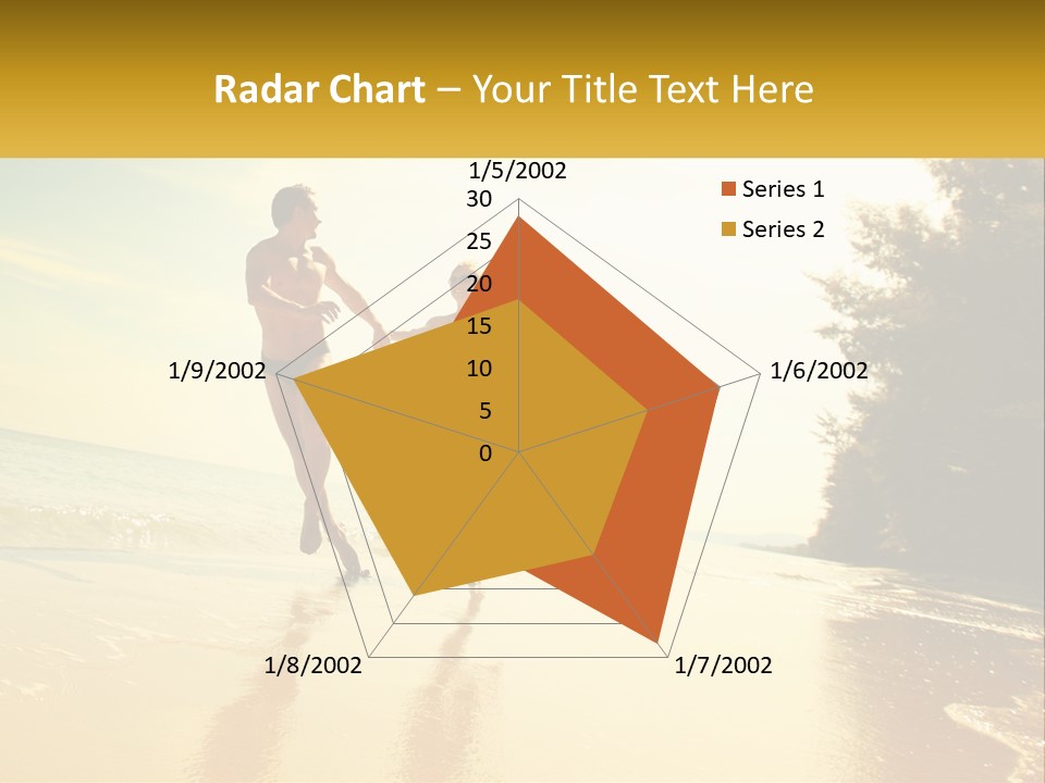 Coastal Sunrise Lifestyle PowerPoint Template