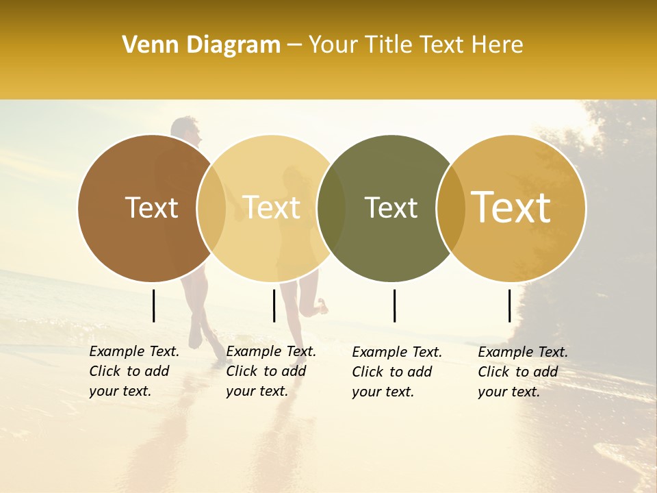 Coastal Sunrise Lifestyle PowerPoint Template