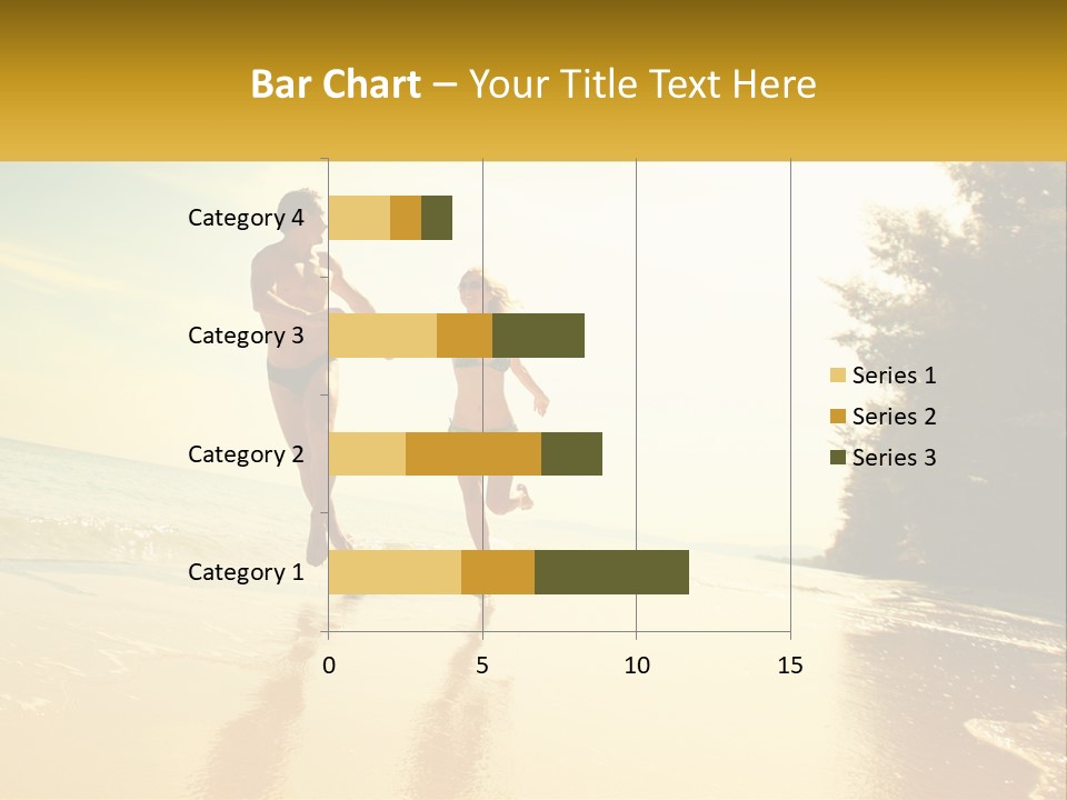 Coastal Sunrise Lifestyle PowerPoint Template
