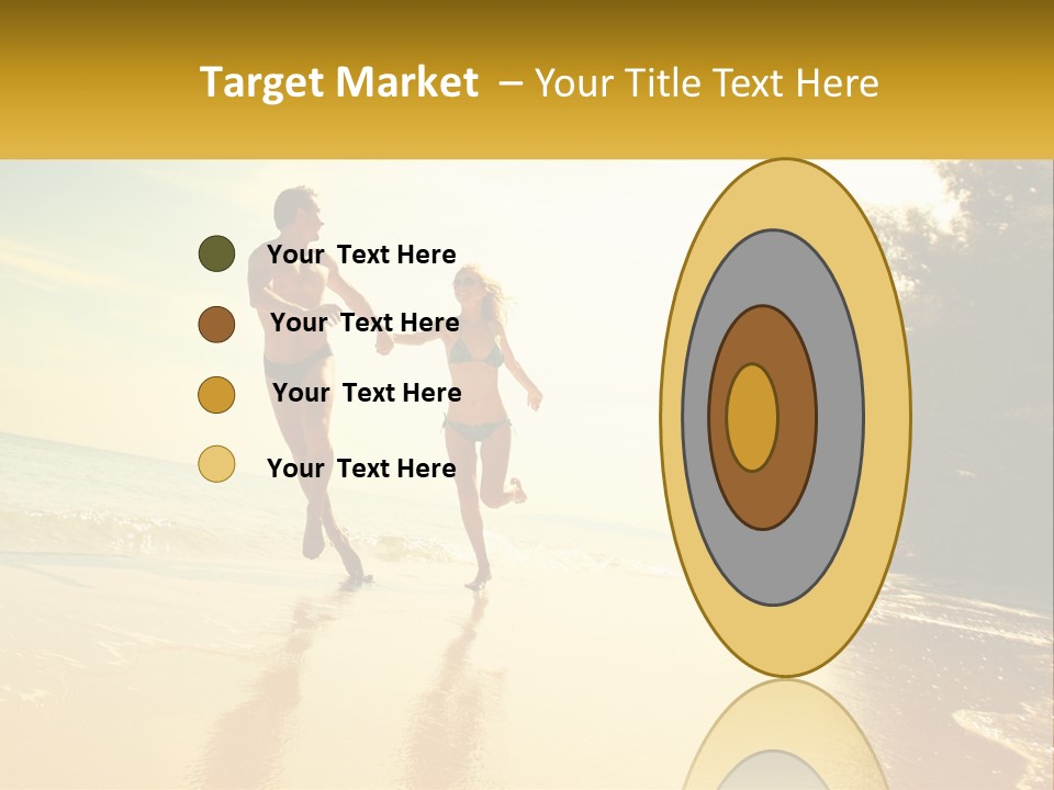 Coastal Sunrise Lifestyle PowerPoint Template