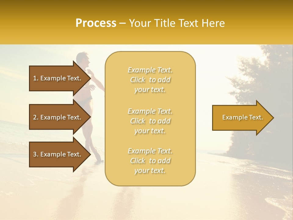 Coastal Sunrise Lifestyle PowerPoint Template