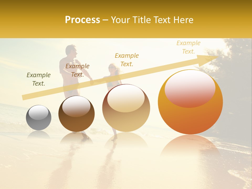 Coastal Sunrise Lifestyle PowerPoint Template